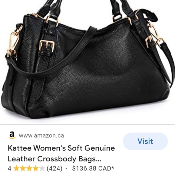 Black "Kattee" Purse - Picture 6 of 6